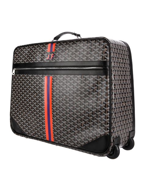 goyard rolling luggage